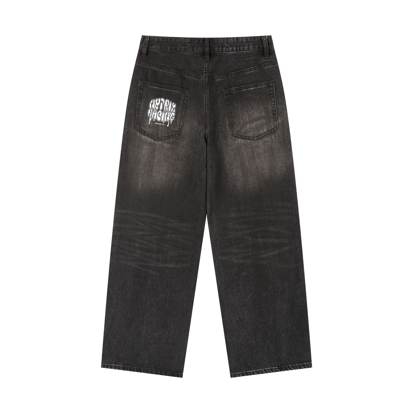 Vintage Wash Heavyweight Denim Jeans